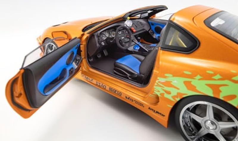 Kyosho KS08975FF 1/18 Toyota Supra Turbo 1994 Fast Furious Diecast