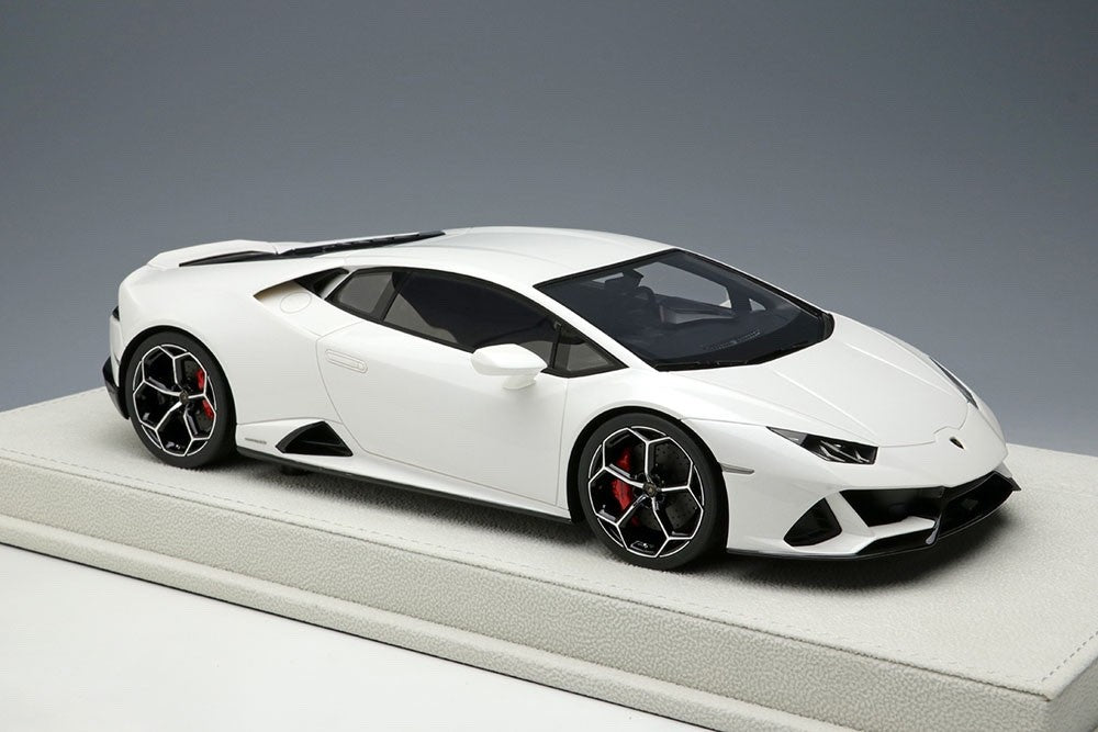 EIDOLON EML031C 1/18 Lamborghini Huracan Evo 2019 Pearl White Resin Ltd 60pcs