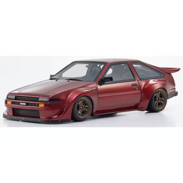 Kyosho KSR18070R 1/18 Toyota Sprinter Trueno AE86 Red Resin