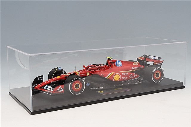 Looksmart LS18F1068 1/18 Ferrari SF-24 F1 US GP Austin 2024 2nd #55 Sainz