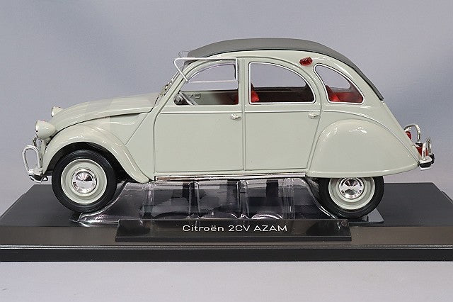Norev NO181430 1/18 Citroen 2CV AZAM 1966 Rose Grey Diecast