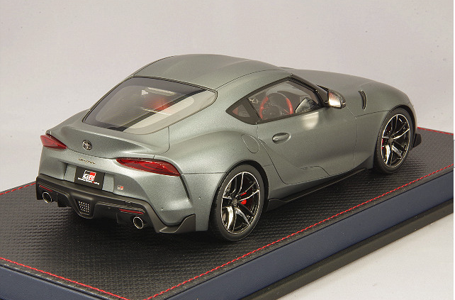 Make Up IDEA IM039A 1/18 Toyota GR Supra RZ 2019 Matte Storm Gray Metalic