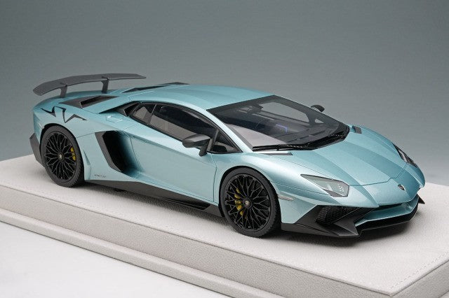 EIDOLON EML005H 1/18 Lamborghini Aventador LP750-4 SV 2015 Azzurro Thetys