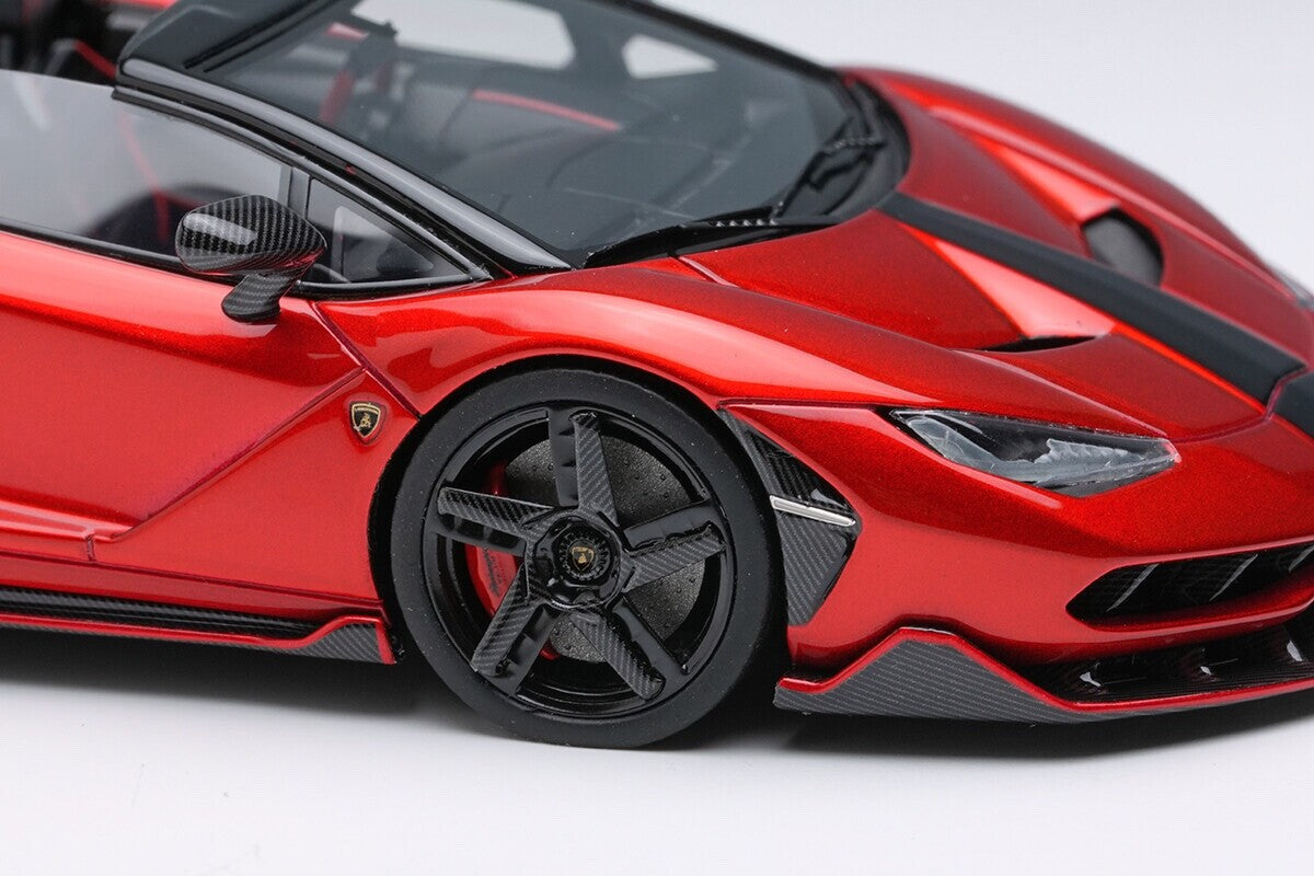 Make Up EIDOLON EM406F - 1/43 Lamborghini Centenario Roadster 2016 Rosso Efesto