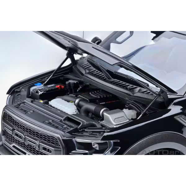 AUTOart 72947 1/18 Ford F-150 Raptor SuperCrew 2019 Black Diecast