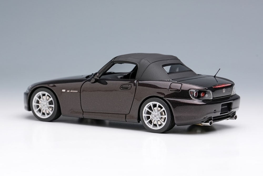 EIDOLON EM677J 1/43 Honda S2000 AP2 2005 Deep Burgundy Metallic Ltd 50pcs