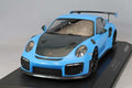Minichamps MC155068308 1/18 Porsche 911 GT2 RS 2018 Blue / Black Wheels