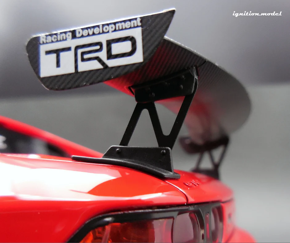 Ignition Model IG3338 1/18 Toyota MR2 SW20 GT Wing CE28 Red Resin