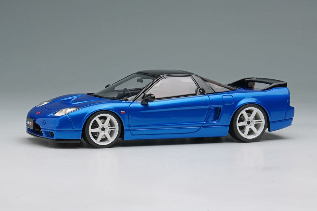 Make Up EIDOLON EM825D 1/43 Honda NSX-R NA2 2002 Long Beach Blue Resin