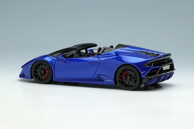 EIDOLON EM523A 1/43 Lamborghini Huracan EVO Spyder 2019 Blu Sideris Ltd 100pcs