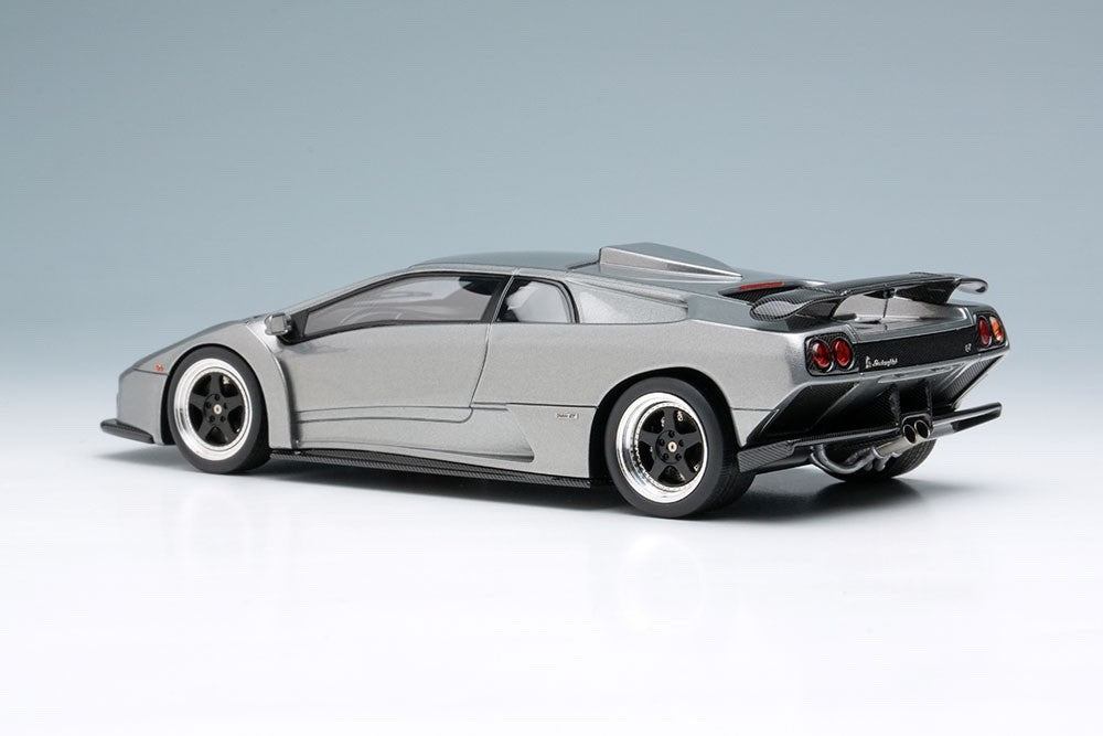 EIDOLON EM782C 1/43 Lamborghini Diablo GT 1999 Argento Titanium Resin