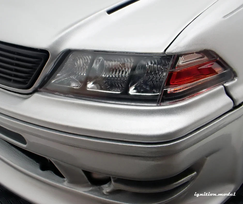Ignition Model IG3578 1/18 VERTEX Toyota Mark II JZX100 Silver Resin