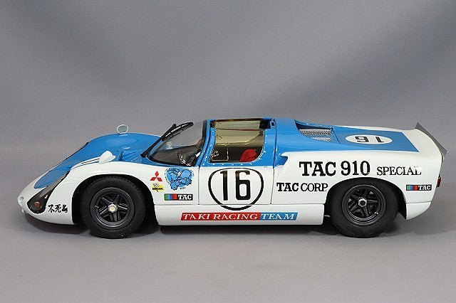 EXOTO MTB00064C 1/18 Porsche 910 Japan GP 1969 No.16 Kazato Hasegawa