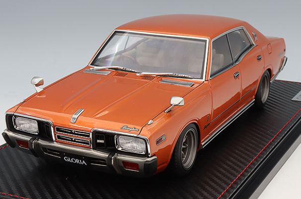 Ignition Model IG3932 1/18 Nissan Gloria 330 Brougham Copper Orange Resin