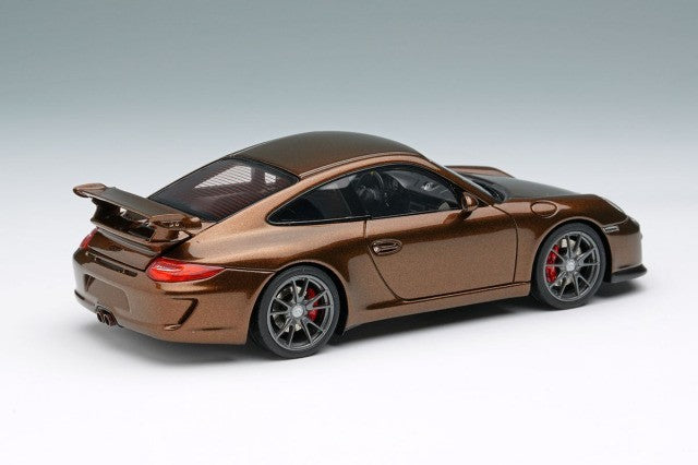 EIDOLON EM602L 1/43  Porsche 911 (997.2) GT3 2010 Macadamia Metallic Limited