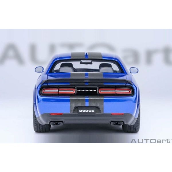 AUTOart 71763 1/18 Dodge Challenger SRT Jailbreak 2022 Blue Diecast