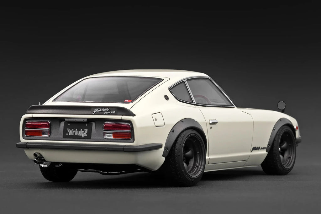 Ignition Model IG3722 1/18 Nissan Fairlady 240ZG HS30 White Resin