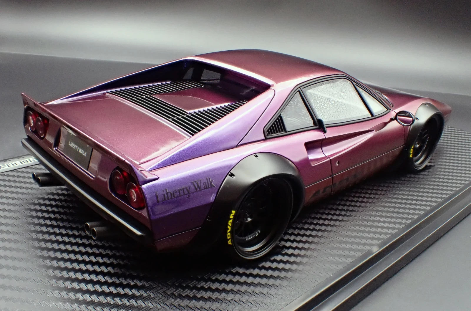 Ignition Model IG3748 1/18 Ferrari LB-WORKS 308 Purple Metallic Resin