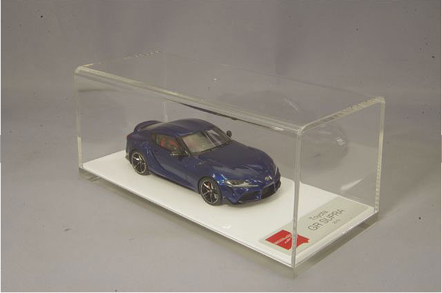 EIDOLON EM467G 1/43 Toyota GR Supra RZ Deep Blue Metallic Japan Spec