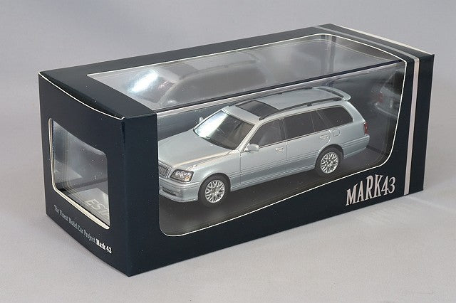 MARK43 PM43154BS 1/43 Toyota Crown Estate Athlete G Silver Metallic Resin