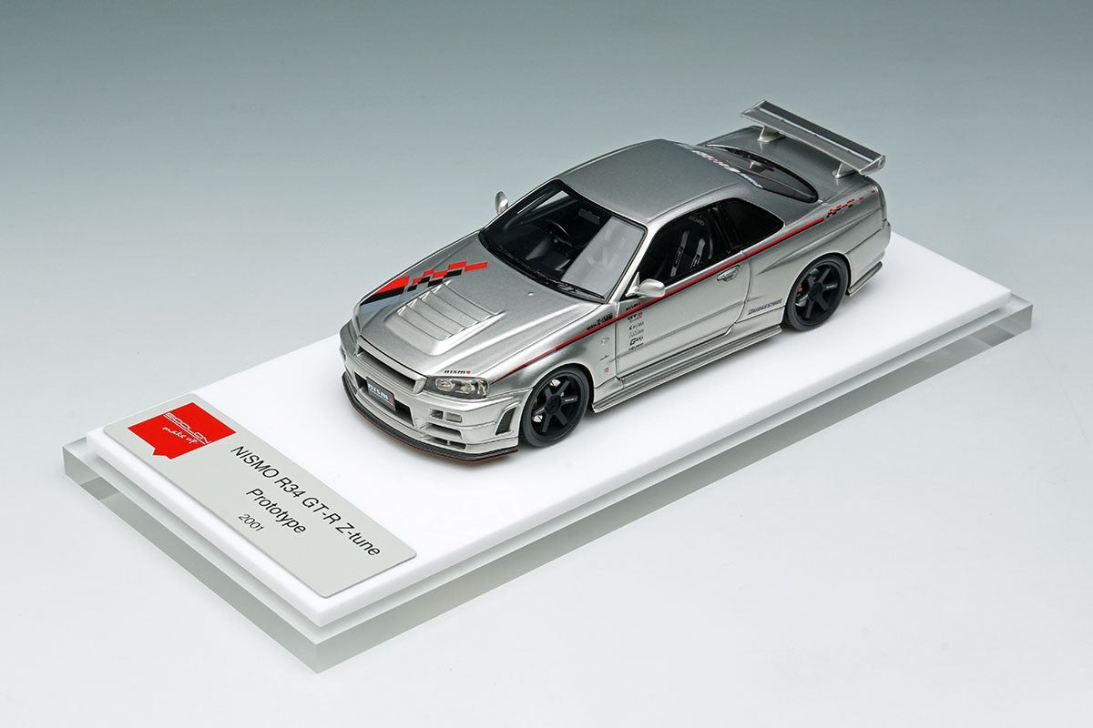 EIDOLON EM792 1/43 NISMO R34 Z-Tune Prototype 2001 Silver Resin