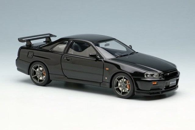 Make Up EIDOLON EM461E 1/43 Nissan Skyline GT-R BNR34 Black Pearl 1999