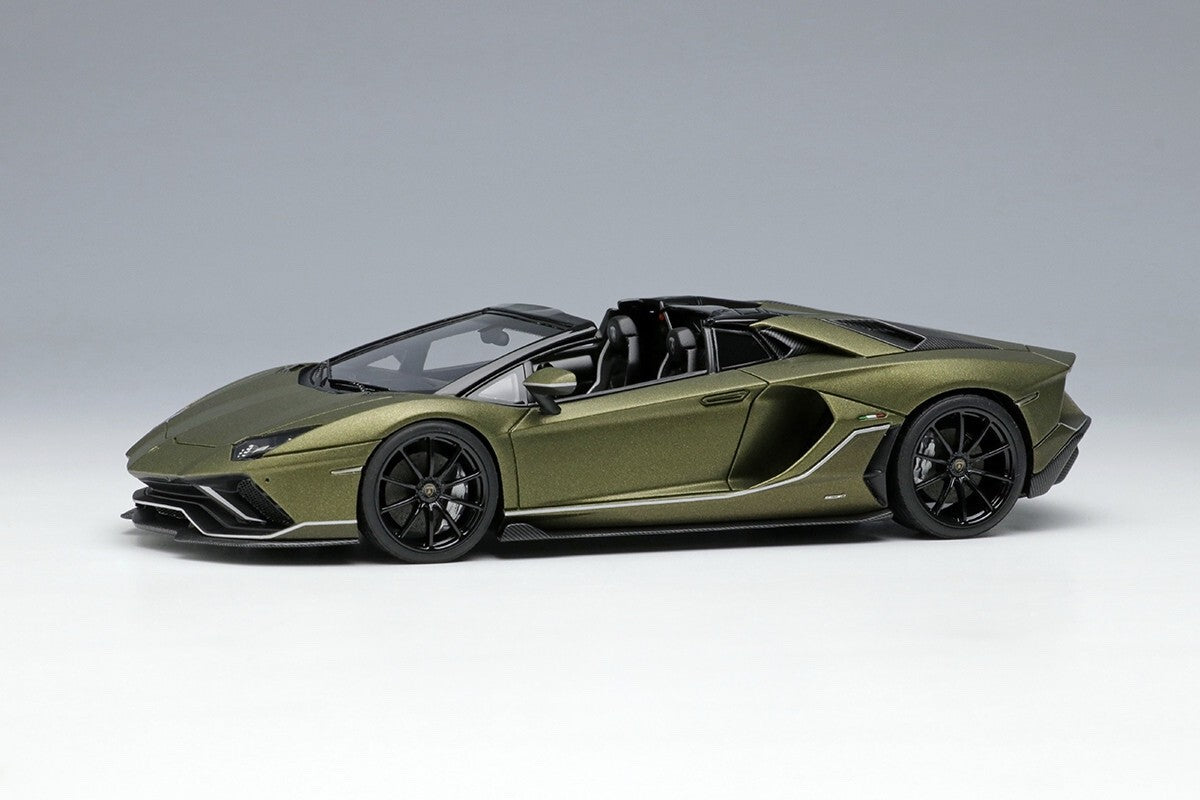 EIDOLON EM638A 1/43 Lamborghini Aventador LP780-4 Ultimae Roadster Verde Gea