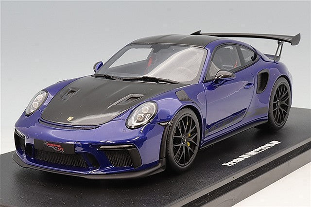 GT Spirit GTS526 1/18 Porsche 911 991.2 GT3 RS 2018 Blue Resin Model Car