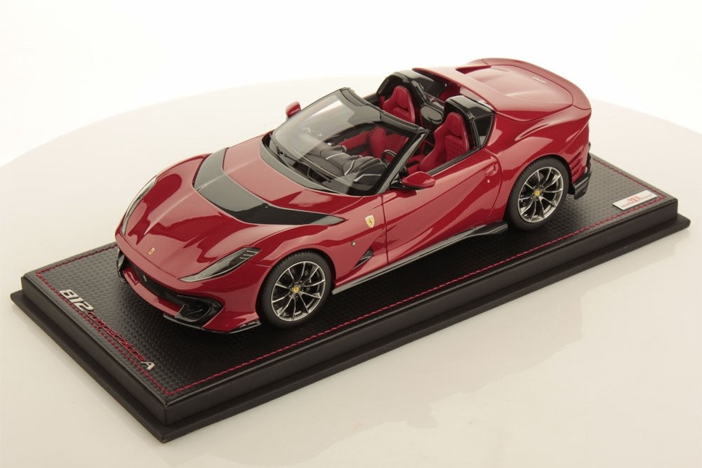 MR Collection FE034E 1/18 Ferrari 812 Competizione A 2021 Rosso TRS Resin