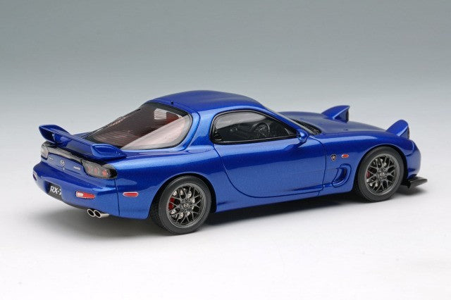 EIDOLON EM817C 1/43 Mazda RX-7 FD3S Spirit R 2002 Blue Resin Limited 120pcs