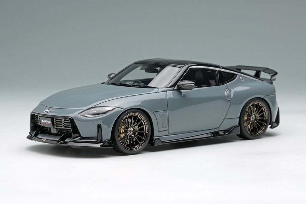 EIDOLON EM797D 1/43 IMPUL Fairlady Z 2023 Stealth Gray/Super Black Resin