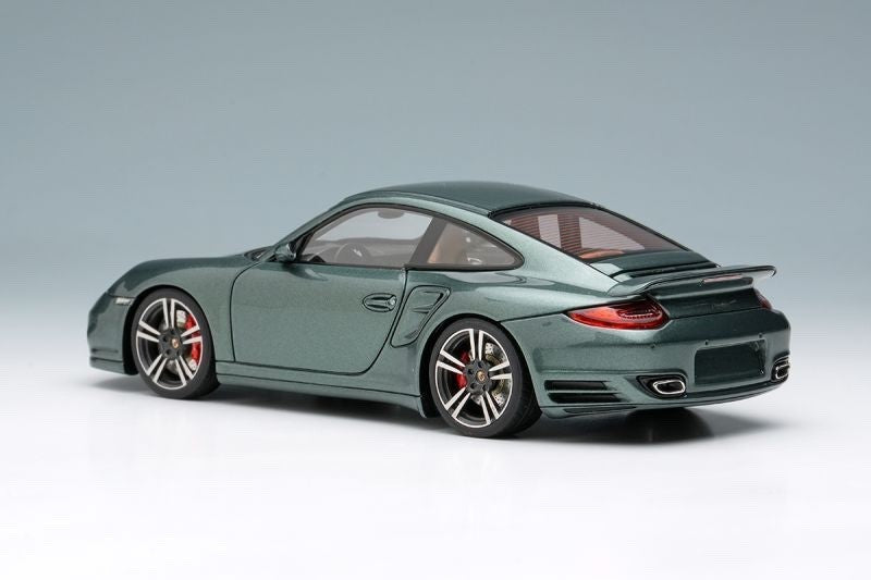 Make Up Eidolon EM619E 1/43 Porsche 911 (997.2) Turbo 2010 Malachite Green
