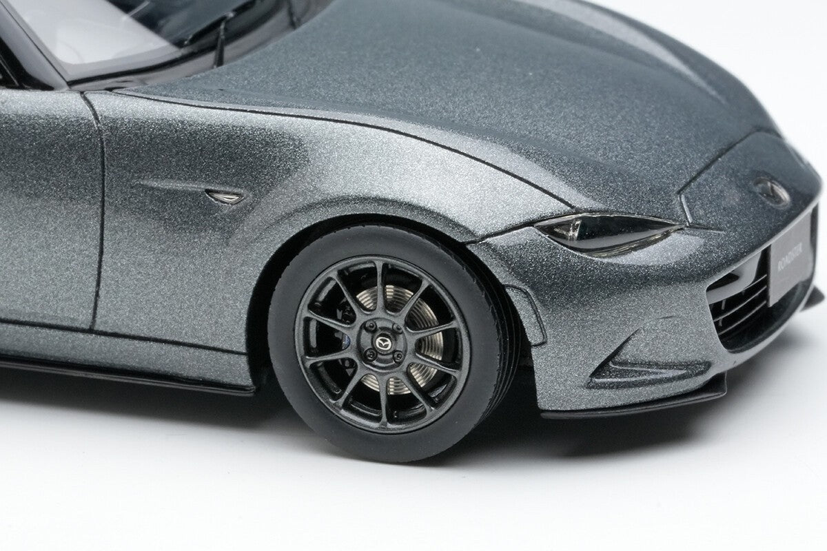 Make Up EIDOLON EM764B 1/43 Mazda Roadster ND 990S 2022 Machine Gray Metallic