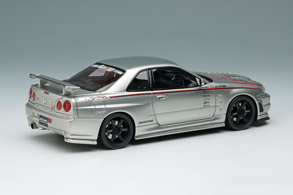 EIDOLON EM792 1/43 NISMO R34 Z-Tune Prototype 2001 Silver Resin