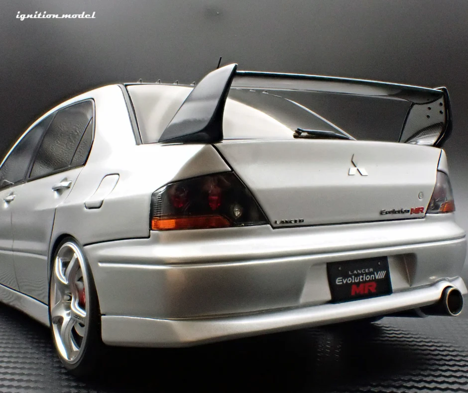 Ignition Model IG3834 1/18 Mitsubishi Lancer Evolution VIII MR CT9A Silver