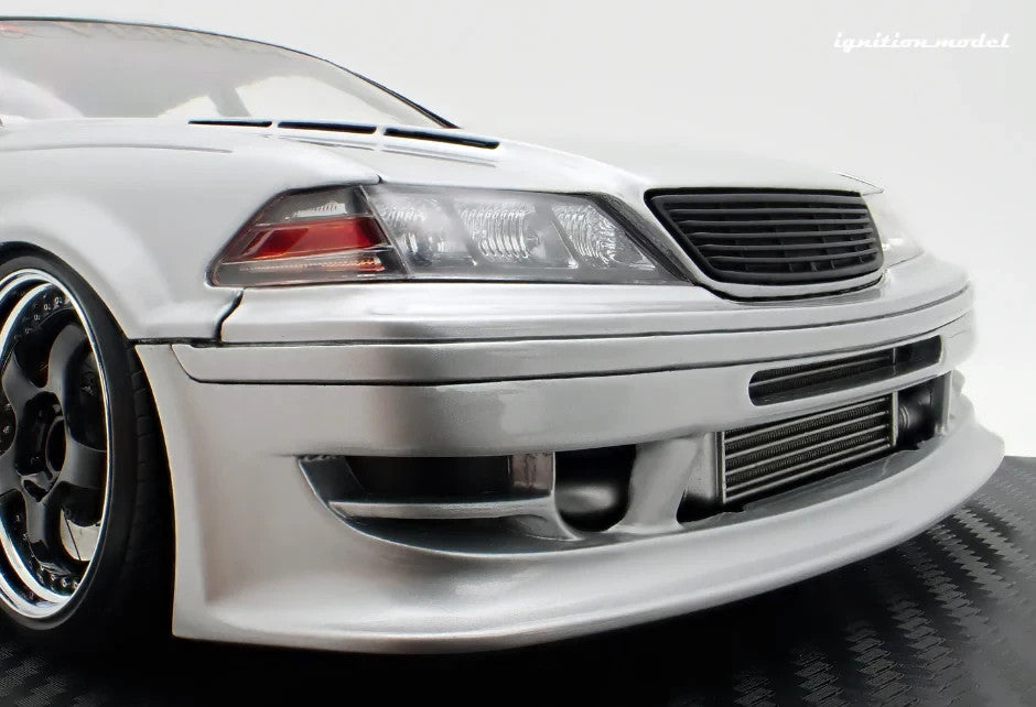 Ignition Model IG3578 1/18 VERTEX Toyota Mark II JZX100 Silver Resin