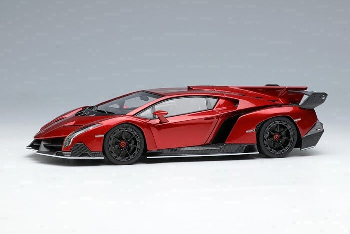 EIDOLON EM449D 1/43 Lamborghini Veneno 2013 Candy Red Resin