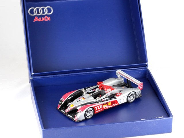 Looksmart LS298 1/43 Audi R10 TDI #1 Winner 24H Le Mans 2007 Biela Pirro Resin
