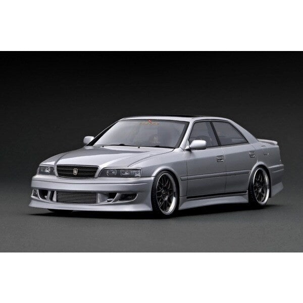 Ignition Model IG3323 1/18 VERTEX Toyota Chaser JZX100 BBS Silver Resin
