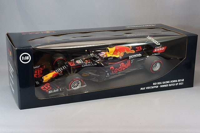 Minichamps MC110211433 1/18 Red Bull RB16B Zandvoort Winner 2021