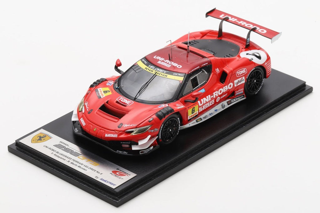 Looksmart LSSGT25006 1/43 Ferrari 296 GT3 #6 Velorex GT300 Super GT 2025