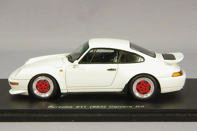 Spark CA04311016 1/43 Porsche 911 993 Carrera RS White Red Rim