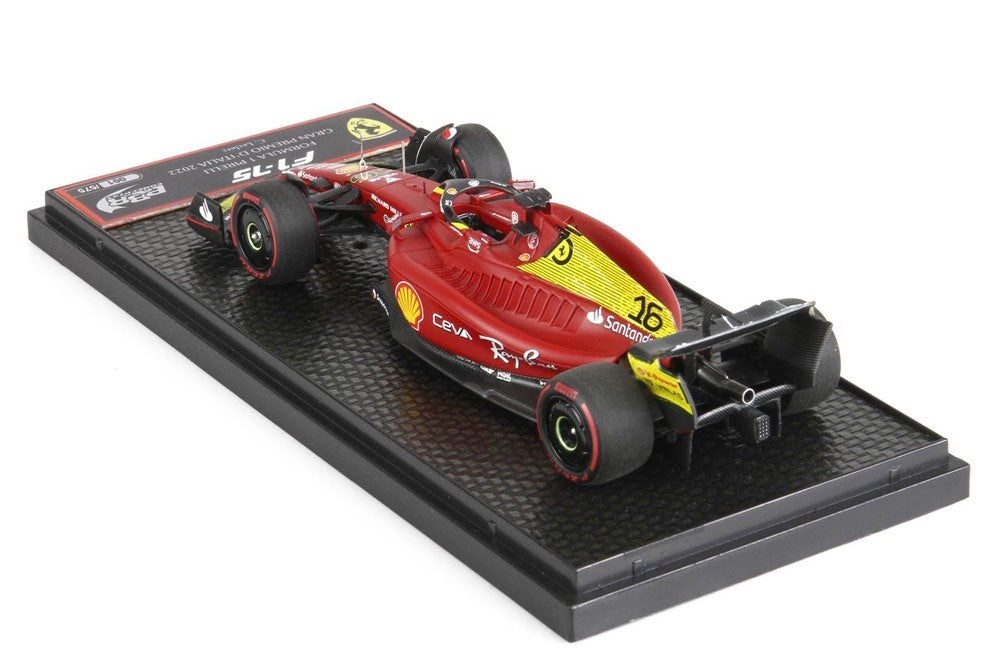 BBR BBRC277A 1/43 Ferrari F1-75 Italy GP Monza 2022 Leclerc Yellow Ltd 575pcs