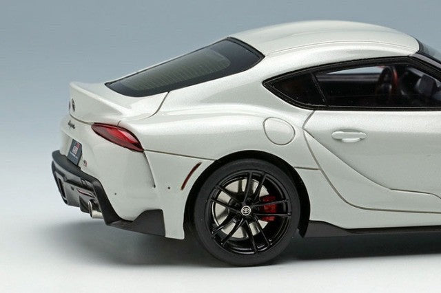 EIDOLON EM474A 1/43 Toyota GR Supra RZ Launch Edition White/Red