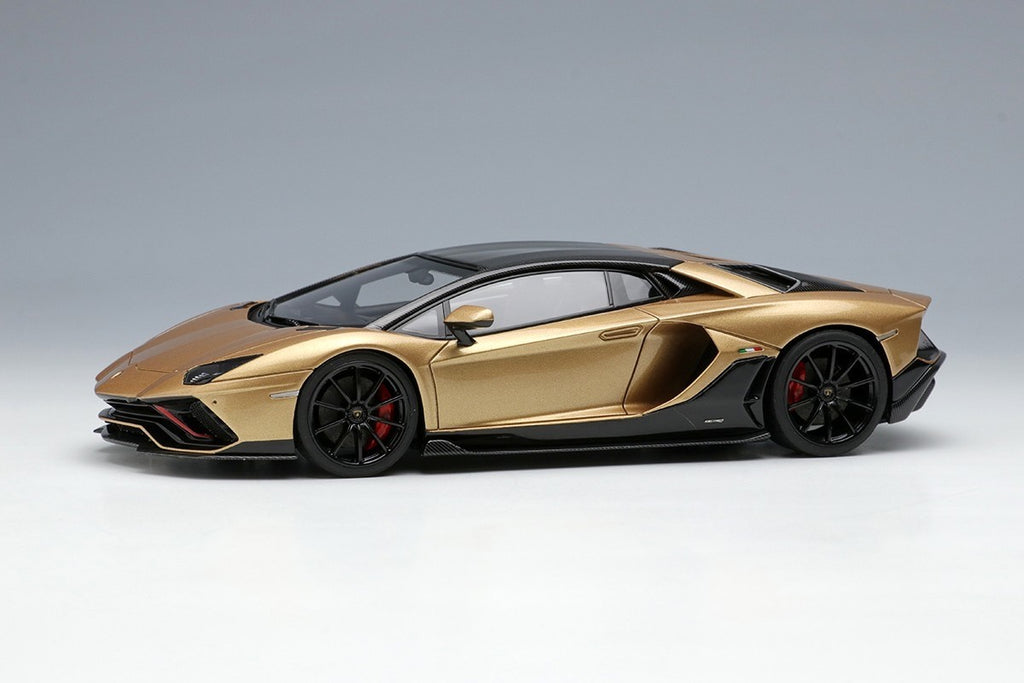 EIDOLON EM634C 1/43 Lamborghini Aventador LP780-4 Ultimae 2021 Oro Elios