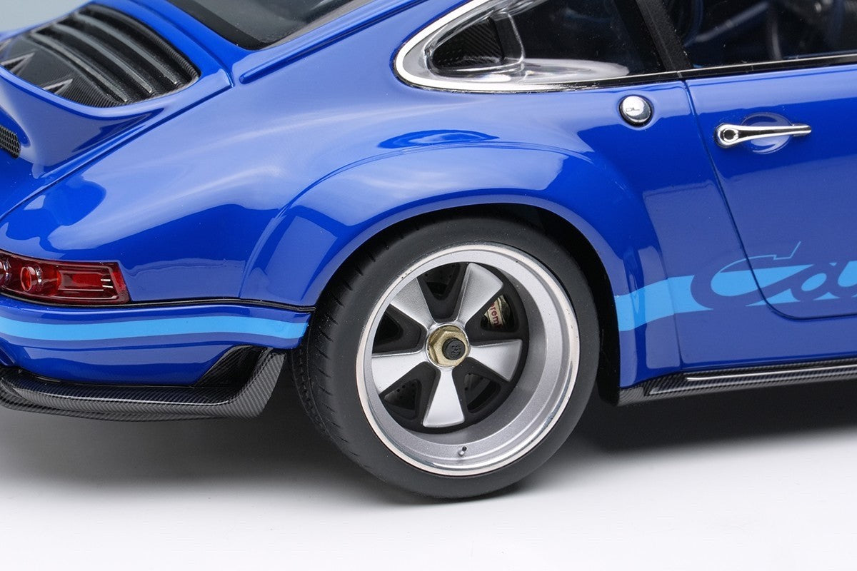 EIDOLON EML018Q 1/18 Singer 911 DLS 2023 Indigo Resin Model Car