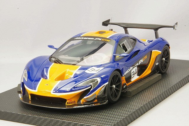 TSM TSM181008R 1/18 McLaren P1 GTR Blue Orange