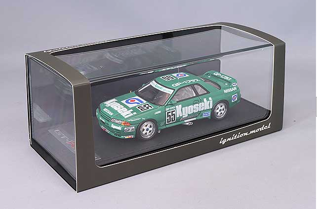 Ignition Model IG2974 1/43 Nissan Skyline GP-1 1992 KyoSeki JTC #55