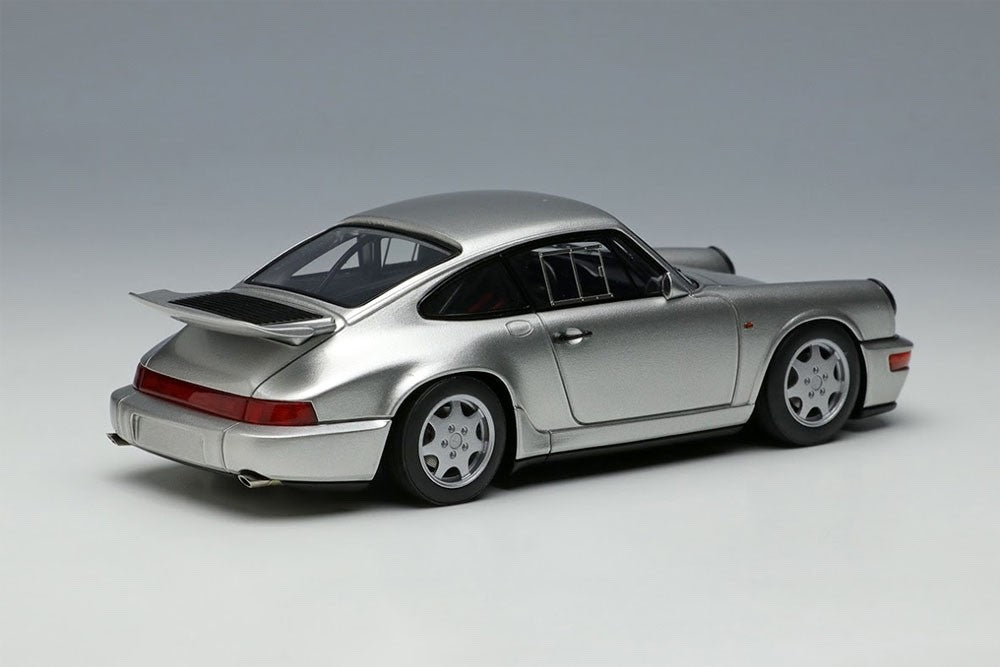 Make Up VISION VM164D 1/43 Porsche 911 964 Carrera 4 Lightweight 1990 Silver