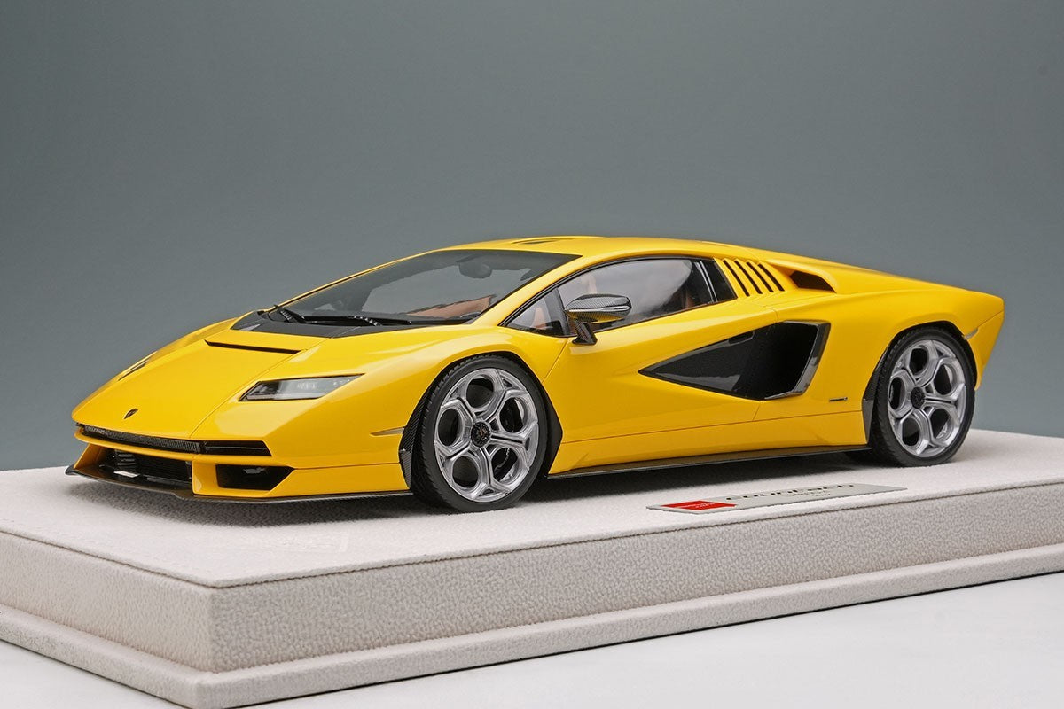 Make Up EIDOLON EML160D 1/18 Lamborghini Countach LPI 800-4 2022 Giallo